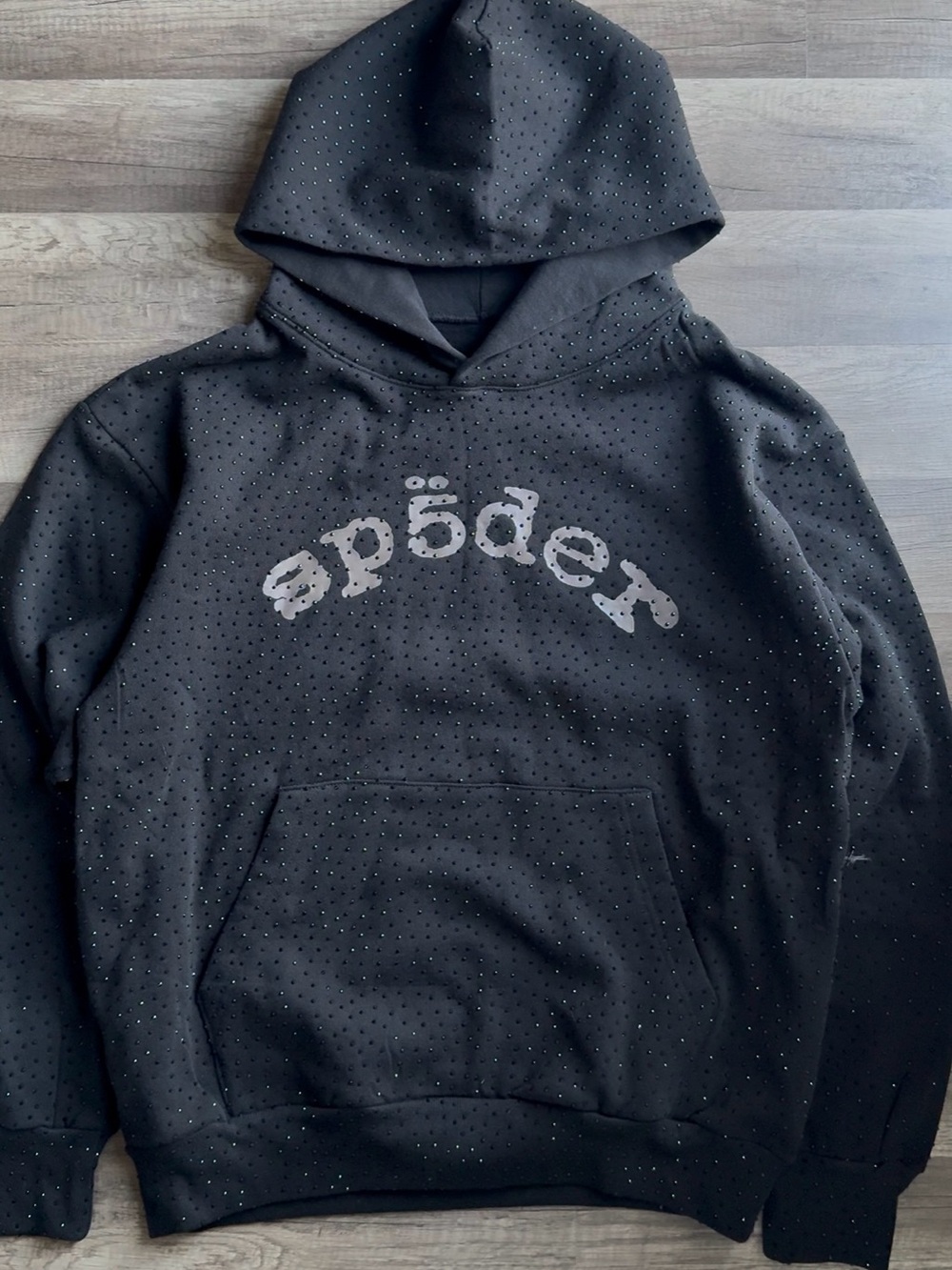 Sp5der VVS Hoodie Black